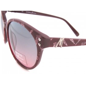 Ladies Guess by Marciano Designer Sunglasses, complete with case and cloth GM 635 Burgundy Silver 